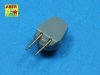 Aber 1:700L-19 Set of 12 pcs 152 mm barrels for British Navy Battleships: Nelson, Rodney 1/700